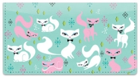 Click on Swanky Kitten Checkbook Cover For More Details