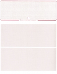 Click on Burgundy Safety Blank Stock High Security Top Voucher Check For More Details