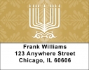 Menorah Labels