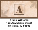 Click on Simplistic Monogram A Address Labels For More Details