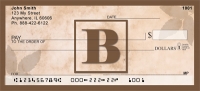 Click on Simplistic Monogram B Checks For More Details