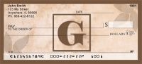 Click on Simplistic Monogram G Checks For More Details