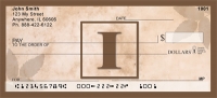 Simplistic Monogram I Checks