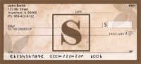 Click on Simplistic Monogram S Checks For More Details