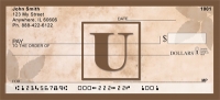Simplistic Monogram U Checks