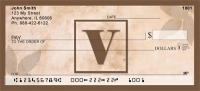Click on Simplistic Monogram V Checks For More Details