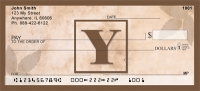 Click on Simplistic Monogram Y Checks For More Details