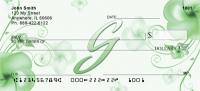 Click on Floral Monogram G Checks For More Details