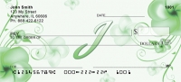 Floral Monogram I Checks