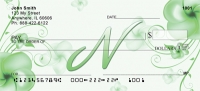 Click on Floral Monogram N  Checks For More Details