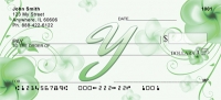Click on Floral Monogram Y  Checks For More Details