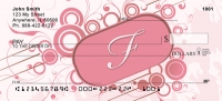 Stylish Monogram F  Checks