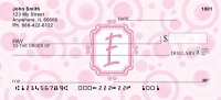 Bubbly Monogram E  Personal Checks