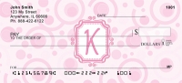 Click on Bubbly Monogram K  Checks For More Details