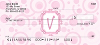 Click on Bubbly Monogram V  Checks For More Details