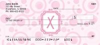 Click on Bubbly Monogram X  Checks For More Details