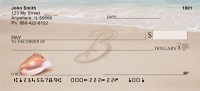 Click on Sand Written Monogram B  Checks For More Details
