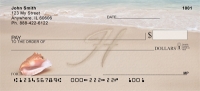 Sand Written Monogram H  Personal Checks