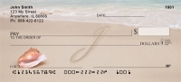 Sand Written Monogram J  Personal Checks