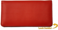 Click on Red Smooth Leather Cover For More Details