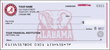 Click on Alabama Logo Collegiate Checks For More Details