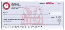 Alabama Logo Collegiate Personal Checks