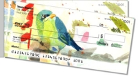 Mixed Media Birds  Personal Checks