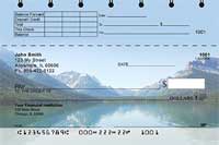 Click on Mountain Lake Reflections Top Stub Checks For More Details