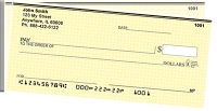 Yellow Safety  Personal Checks