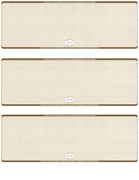 Click on Tan Safety Blank High Security 3 Per Page Laser Checks For More Details