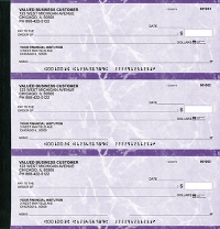 Click on Violet Marble Executive Deskbook Checks For More Details