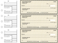 Click on Tan Parchment General Business Checks For More Details