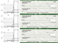 Click on Green Marble Standard Business Checks For More Details