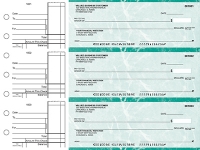 Click on Teal Marble Standard Business Checks For More Details