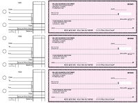 Click on Pink Safety Standard Business Checks For More Details
