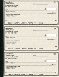 Click on Tan Parchment Secretary  Deskbook Checks For More Details
