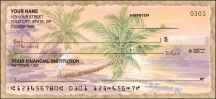 Palm Trees Scenic Personal Checks