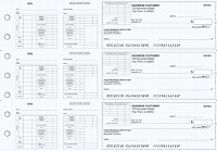 Click on Blue Knit Multi-Purpose Corner Voucher Business Checks For More Details