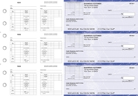 Blue Marble Multi-Purpose Corner Voucher Business Checks