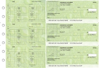 Leaf Multi-Purpose Corner Voucher Business Checks