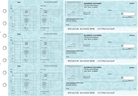 Swirls Multi-Purpose Corner Voucher Business Checks