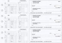 Blue Knit Multi-Purpose Counter Signature Business Checks