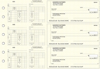 Yellow Knit Multi-Purpose Counter Signature Business Checks