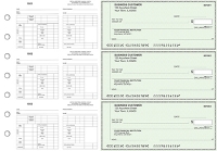 Green Safety Multi-Purpose Counter Signature Business Checks