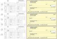 Yellow Safety Multi-Purpose Counter Signature Business Checks