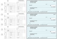 Teal Safety Multi-Purpose Counter Signature Business Checks