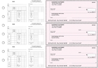 Pink Safety Multi-Purpose Counter Signature Business Checks