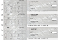 Click on Brushed Metal Multi-Purpose Counter Signature Business Checks For More Details