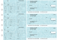 Swirls Multi-Purpose Counter Signature Business Checks