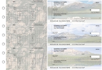 Click on Scenic Mountains Multi-Purpose Counter Signature Business Checks For More Details